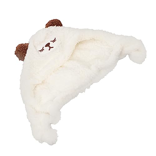 Supvox 1 Stück Hut wintermütze kindermütze kappe Winterplüschmütze neugeborene Babymütze warme Wintermütze für entzückende Wintermütze für Sherpa Weiß von Supvox