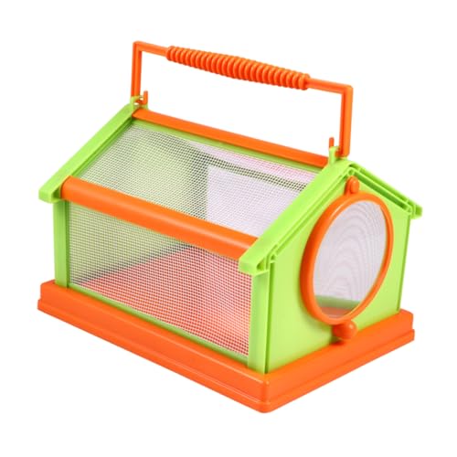 Supvox 1 Stück Käfig zur Beobachtung von Insekten Insektenbeobachter Fänger Bug Catcher Spinne Tierpfleger für Zuschauerkäfige Beobachtungskäfige Auffangbehälter Plastik Grün Supvox 1 Stück Käfig zur Beobachtung von Insekten Insektenbeobachter Fänger Bug Catcher Spinne Tierpfleger für Zuschauerkäfige Beobachtungskäfige Auffangbehälter Plastik Grün von Supvox