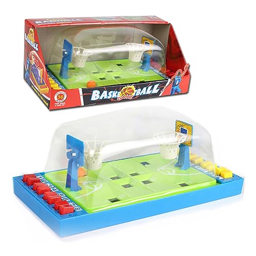 Supvox 1 Stück Kinderspielzeug Basketballmaschine Tischspielzeug Interaktives Wurfspiel für Drinnen und Draußen Fördert Geschicklichkeit und Grün Supvox 1 Stück Kinderspielzeug Basketballmaschine Tischspielzeug Interaktives Wurfspiel für Drinnen und Draußen Fördert Geschicklichkeit und Grün von Supvox