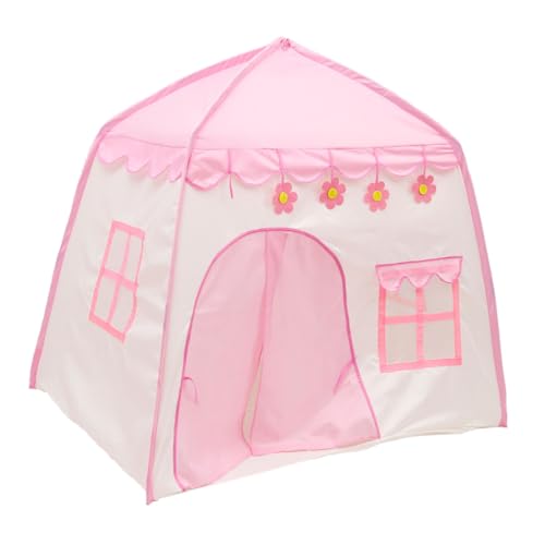 Supvox 1 Stück Kinderzelt Spielspielzeughaus Kleinkinder Spielzelt Für Popup Spielhäuser Tipi Spielzelt Kinderzelt Kleines Outdoor Camping Indoor Kinderzelte Oxford Stoff Rosa von Supvox