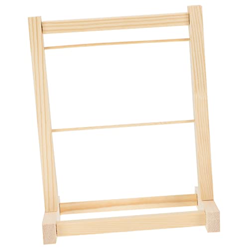 Supvox 1 Stück Kleiderständer aus Holz für Puppen Praktischer Garderobenständer zur Aufbewahrung von Puppenkleidung für Kinderzimmer und Puppenliebhaber Supvox 1 Stück Kleiderständer aus Holz für Puppen Praktischer Garderobenständer zur Aufbewahrung von Puppenkleidung für Kinderzimmer und Puppenliebhaber von Supvox