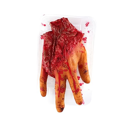 Supvox 1 Stück Künstliches Menschenorgan Halloween Dekoration Requisiten Gruselige Party Zubehör Abgetrennte Hand Supvox 1 Stück Künstliches Menschenorgan Halloween Dekoration Requisiten Gruselige Party Zubehör Abgetrennte Hand von Supvox