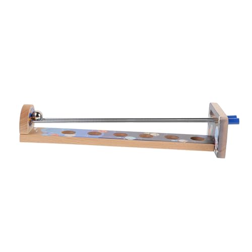 Supvox 1 Stück Kupplungsspielzeug für kinderspielzeug spielsachen für ballspiel настольные игры Bildungsspielzeug rollendes Stahlkugel-Spielspielzeug Holz Navy von Supvox