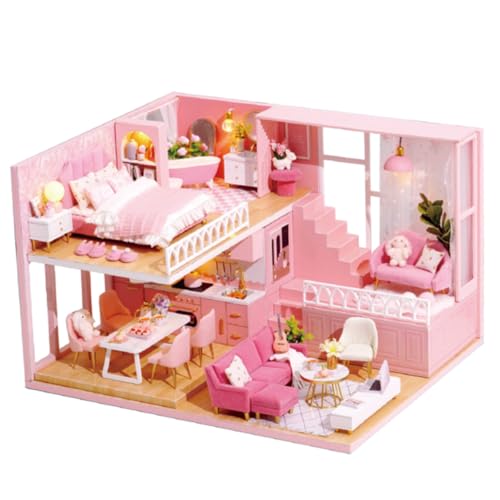 Supvox 1 Stück Mini- -Bausatz Miniture House Modellbau selber Machen Handwerkshäuser Minature Gebäudekit Hausmontagemodell winzige Häuser Miniaturmodell Supvox 1 Stück Mini- -Bausatz Miniture House Modellbau selber Machen Handwerkshäuser Minature Gebäudekit Hausmontagemodell winzige Häuser Miniaturmodell von Supvox
