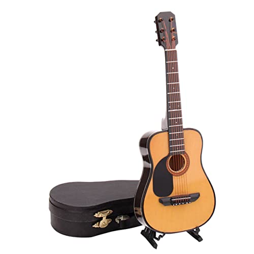 Supvox 1 Stück Mini-Gitarren- Gitarrenmodell Hölzern von Supvox