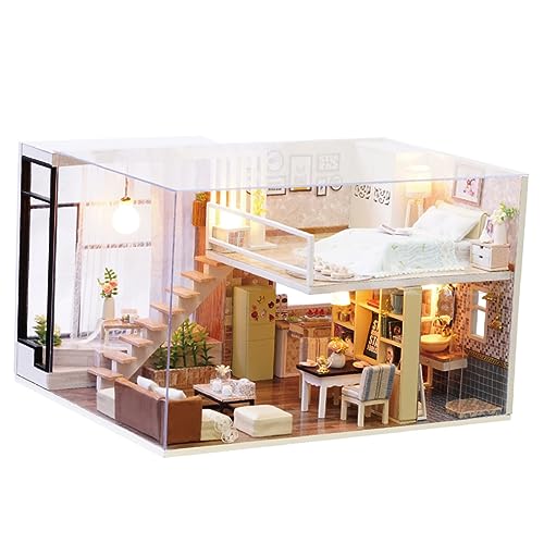 Supvox 1 Stück Montage Toy House real winzig Szene Gebäude DIY Dollhouse Kleinkinder Wohnung selber Bauen Kabinenmodell Mini-Wohnung Miniatur DIY Wohnung Supvox 1 Stück Montage Toy House real winzig Szene Gebäude DIY Dollhouse Kleinkinder Wohnung selber Bauen Kabinenmodell Mini-Wohnung Miniatur DIY Wohnung von Supvox