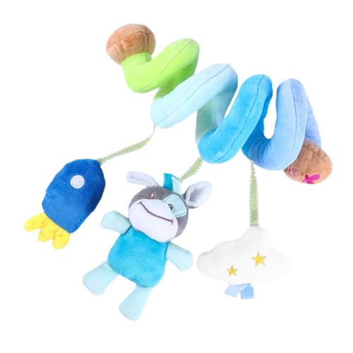 Supvox 1 Stück Multifunktionales Kinderwagen mit Spirale Hängendes Rasselspielzeug für Babybett und Kinderwagen Fördert die Entdeckungslust und Spaß für Jungen und Mädchen Supvox 1 Stück Multifunktionales Kinderwagen mit Spirale Hängendes Rasselspielzeug für Babybett und Kinderwagen Fördert die Entdeckungslust und Spaß für Jungen und Mädchen von Supvox