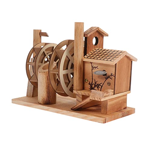 Supvox 1 Stück Musik Waterwheel - Musikspielzeug Mechanisches Puzzle- Wasserrad- Aufziehspielzeug Heimdekoration Holzhandwerk Musikalisches Hölzern Supvox 1 Stück Musik Waterwheel - Musikspielzeug Mechanisches Puzzle- Wasserrad- Aufziehspielzeug Heimdekoration Holzhandwerk Musikalisches Hölzern von Supvox