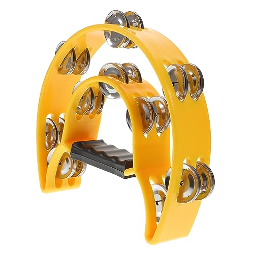 Supvox 1 Stück Ringkreisinstrument Handglocken für Erwachsene Glocke mit Griff Handglocke für Erwachsene Handglocken für handgehaltene Glocke Zweireihige Glocke Eisenbleche Gelb Supvox 1 Stück Ringkreisinstrument Handglocken für Erwachsene Glocke mit Griff Handglocke für Erwachsene Handglocken für handgehaltene Glocke Zweireihige Glocke Eisenbleche Gelb von Supvox