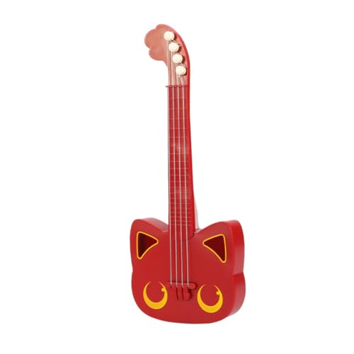 Supvox 1 Stück Simulations-Ukulele Gitarre Ukulele- Für -Ukulele- Ukulele Für Lustiges Ukulele Simulierte Ukulele Rot Plastik von Supvox