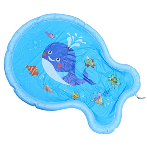 Supvox 1 Stück Wassersprühpad Schwimmbad Mattensprinkler Unterlage im Freien sprühen Rasensprengermatte matten Rasen Blau Supvox 1 Stück Wassersprühpad Schwimmbad Mattensprinkler Unterlage im Freien sprühen Rasensprengermatte matten Rasen Blau von Supvox