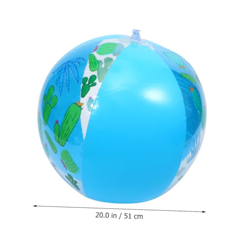 Supvox 1 Stück aufblasbarer Wasserball outdoor draußen kinderspielzeuge strandspielzeug kinderknallzeug Spielzeugball aufblasbarer Stretchball Supvox 1 Stück aufblasbarer Wasserball outdoor draußen kinderspielzeuge strandspielzeug kinderknallzeug Spielzeugball aufblasbarer Stretchball von Supvox