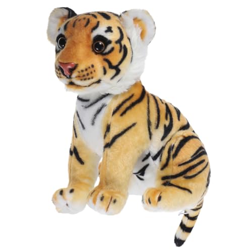 Supvox 1 Stück kleine Tigerpuppe Babygeschenke Kind Tiger-Puppen- Plüschspielzeug Silvester gastgeschenk Stofftier Tiger Puppendeko Cartoon-Puppe PP Baumwolle Yellow Supvox 1 Stück kleine Tigerpuppe Babygeschenke Kind Tiger-Puppen- Plüschspielzeug Silvester gastgeschenk Stofftier Tiger Puppendeko Cartoon-Puppe PP Baumwolle Yellow von Supvox