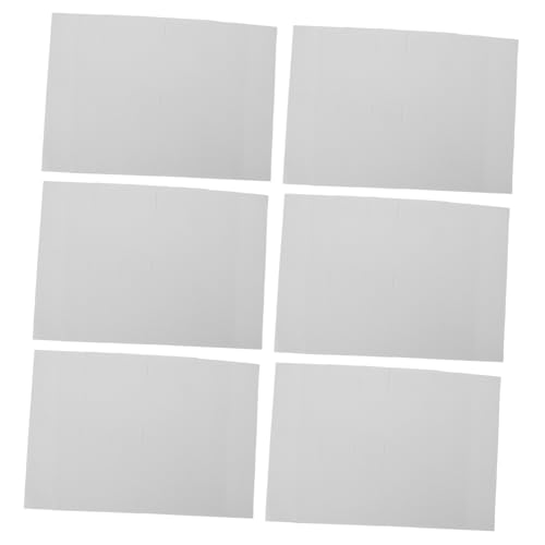 Supvox 10 Blatt Selbstklebende Puzzle Klebeplatten Starke Langlebige Puzzle Schutzfolie für Einfache Anwendung und Rückstandsfreie Entfernung Vielseitig für Aufbewahrung und Rahmung von Supvox