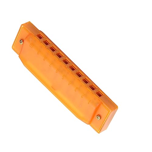 Supvox 10 Orgelspielzeug Musik-Mundharmonika- Mundharmonika-Instrument Orange Supvox 10 Orgelspielzeug Musik-Mundharmonika- Mundharmonika-Instrument Orange von Supvox