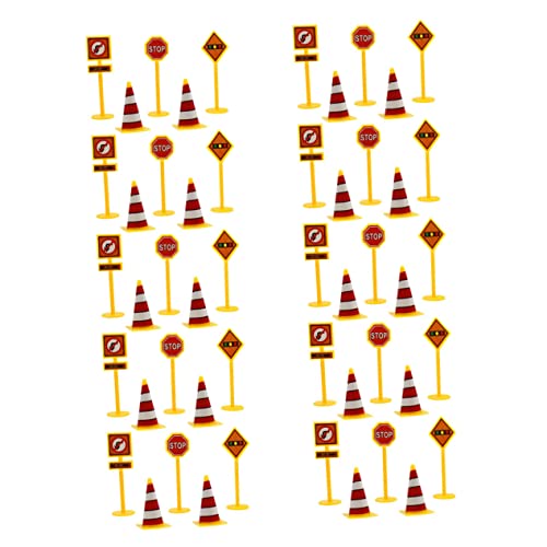 Supvox 10 Sätze Teiliges Verkehrszeichenspielzeug Set für Farbenfrohe Miniatur Straßensperren und Signale Realistische Lernspielzeuge zur Verkehrserziehung und Eltern Junge Mädchen Supvox 10 Sätze Teiliges Verkehrszeichenspielzeug Set für Farbenfrohe Miniatur Straßensperren und Signale Realistische Lernspielzeuge zur Verkehrserziehung und Eltern Junge Mädchen von Supvox