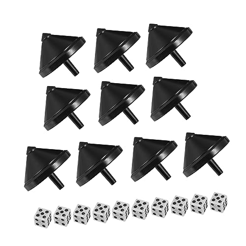 Supvox 10 Satz Prophezeiung Oben spielzeuge für hühner Children's Toy spielsachen für kinderknallzeug spielzeuge Sets Gyro kreativer Kreisel Plastik Black Supvox 10 Satz Prophezeiung Oben spielzeuge für hühner Children's Toy spielsachen für kinderknallzeug spielzeuge Sets Gyro kreativer Kreisel Plastik Black von Supvox