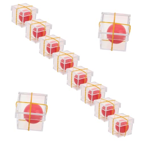 Supvox 10 Sets Trick Performance Requisiten Bühnen Performance Ball Durchdringt Durchsichtige Box Trick Set – Anfänger Profis Streich Gimmick Requisiten Für Partys Supvox 10 Sets Trick Performance Requisiten Bühnen Performance Ball Durchdringt Durchsichtige Box Trick Set – Anfänger Profis Streich Gimmick Requisiten Für Partys von Supvox