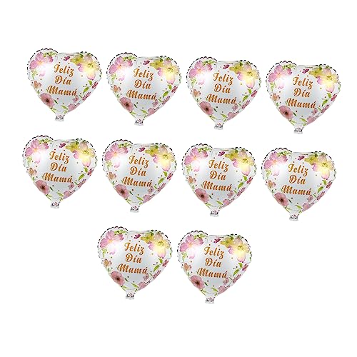 Supvox 10 Stück Ballon Aus Aluminiumfolie Herz Aufdecken Junggesellin Ballons Masse Party Massenballons Mama Luftballons Ballonzubehör Luftballons Aus Aluminiumfolie Folienballon Supvox 10 Stück Ballon Aus Aluminiumfolie Herz Aufdecken Junggesellin Ballons Masse Party Massenballons Mama Luftballons Ballonzubehör Luftballons Aus Aluminiumfolie Folienballon von Supvox