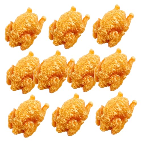 Supvox 10 Stück Brathähnchen-Modell Hähnchenflügel Und Gabeln Hühnerflügel Partydekoration Mit Gebratenem Huhn Gefälschtes Essen Falsche Knochen Simuliertes Requisitenfleisch Harz Supvox 10 Stück Brathähnchen-Modell Hähnchenflügel Und Gabeln Hühnerflügel Partydekoration Mit Gebratenem Huhn Gefälschtes Essen Falsche Knochen Simuliertes Requisitenfleisch Harz von Supvox