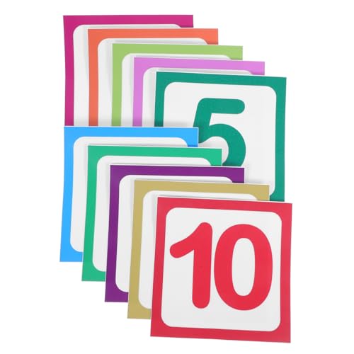 Supvox 10 Stück Digital Game Floor -Aufkleber Bodenzahlspielgitter Cartoon-bodenaufkleber Spiele des Klassenzimmers Aufkleber Spiele Bodenaufkleber Schlafzimmer Bunte Aufkleber PVC Supvox 10 Stück Digital Game Floor -Aufkleber Bodenzahlspielgitter Cartoon-bodenaufkleber Spiele des Klassenzimmers Aufkleber Spiele Bodenaufkleber Schlafzimmer Bunte Aufkleber PVC von Supvox