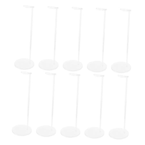 Supvox 10 Stück Doll Display Stands Verstellbare Puppenhalter für Figuren Stabiler für Sammlungen und Ausstellungen Einfache Montage für Präsentation Supvox 10 Stück Doll Display Stands Verstellbare Puppenhalter für Figuren Stabiler für Sammlungen und Ausstellungen Einfache Montage für Präsentation von Supvox