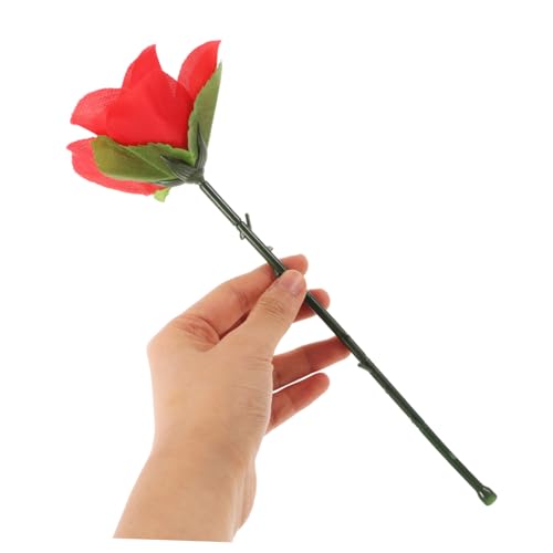 Supvox 10 Stück Faltbare Rosen Teiliges Zaubertrick Requisiten für Bühne Party Close Up Magische Erscheinende Rosenblumen Dekoration für Bühnenauftritte und Straßenkunst Supvox 10 Stück Faltbare Rosen Teiliges Zaubertrick Requisiten für Bühne Party Close Up Magische Erscheinende Rosenblumen Dekoration für Bühnenauftritte und Straßenkunst von Supvox