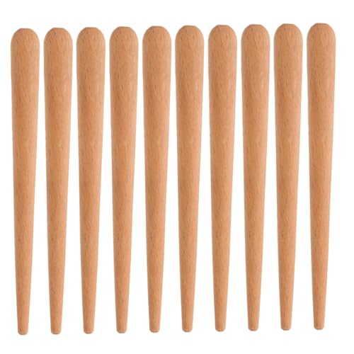 Supvox 10 Stück Holz Rhythmus Sticks Orff Percussion Instrumente für Sichere und Kreative Spielzeuge Musik Interaktivität und Motorischen Fähigkeiten von Supvox