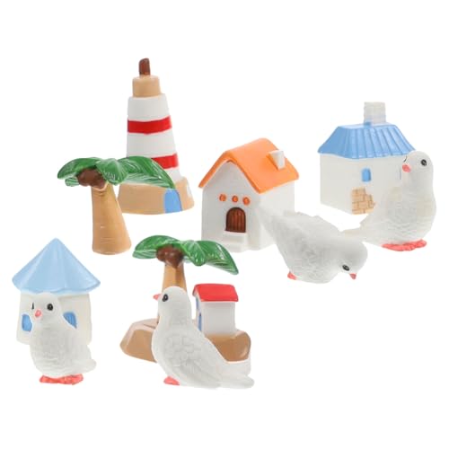 Supvox 10 Stück Inselvilla -Dekorationen Mini Strandzubehör Szenenstütze Dollhouse Beach House Puppenzubehör Landschaftsstatuen Puppenhausdekoration Am Strand Puppenhaus-skulpturen Harz Supvox 10 Stück Inselvilla -Dekorationen Mini Strandzubehör Szenenstütze Dollhouse Beach House Puppenzubehör Landschaftsstatuen Puppenhausdekoration Am Strand Puppenhaus-skulpturen Harz von Supvox