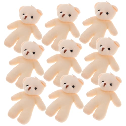 Supvox 10 Stück Kleidung schmücken klein Bären Urlaub Schlüssel Kuscheltiere für Mädchen Bob Kleidungsstückverzierung Bekleidungszubehör Kleidungsdekor Hut- DIY Bär -Fleece Weiß Supvox 10 Stück Kleidung schmücken klein Bären Urlaub Schlüssel Kuscheltiere für Mädchen Bob Kleidungsstückverzierung Bekleidungszubehör Kleidungsdekor Hut- DIY Bär -Fleece Weiß von Supvox