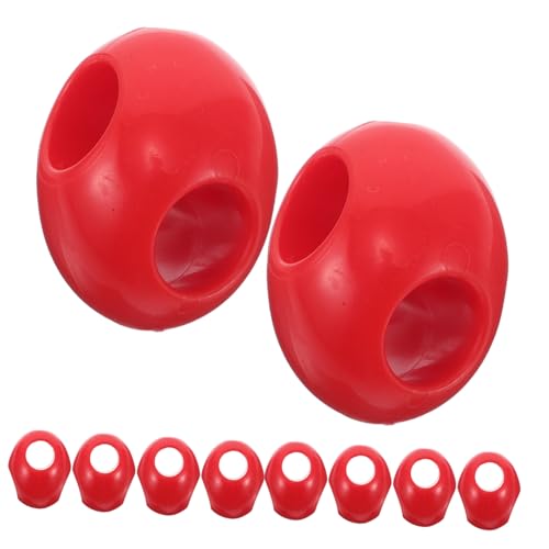 Supvox 10 Stück Kletternetz Seilschnalle Spielhaus Zubehör Gabelstapler Steuerhebelknöpfe Haltegriff Ersatz Haltegriffknöpfe Kugelknöpfe Kunststoff Rot Supvox 10 Stück Kletternetz Seilschnalle Spielhaus Zubehör Gabelstapler Steuerhebelknöpfe Haltegriff Ersatz Haltegriffknöpfe Kugelknöpfe Kunststoff Rot von Supvox
