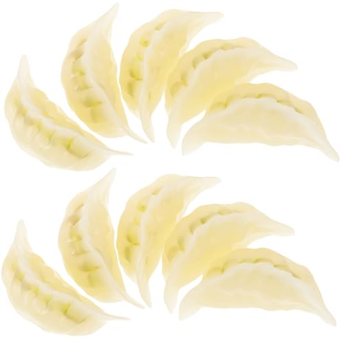 Supvox 10 Stück Knödel-Modellspielzeug Simulation Knödel dekorative Knödel gefälschtes Knödelmodell lebensechter Knödel dekoratives Lebensmittelmodell Party-Requisite PVC Supvox 10 Stück Knödel-Modellspielzeug Simulation Knödel dekorative Knödel gefälschtes Knödelmodell lebensechter Knödel dekoratives Lebensmittelmodell Party-Requisite PVC von Supvox