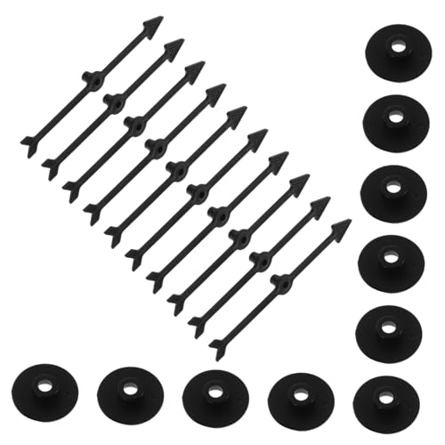 Supvox 10 Stück Kunststoffpfeile Brettspielpfeile Spielpfeile Rotierende Kunststoff Spielpfeile Drehscheibenanzeiger Partyspiel Requisiten Rotierende Pfeile Brettspiele von Supvox