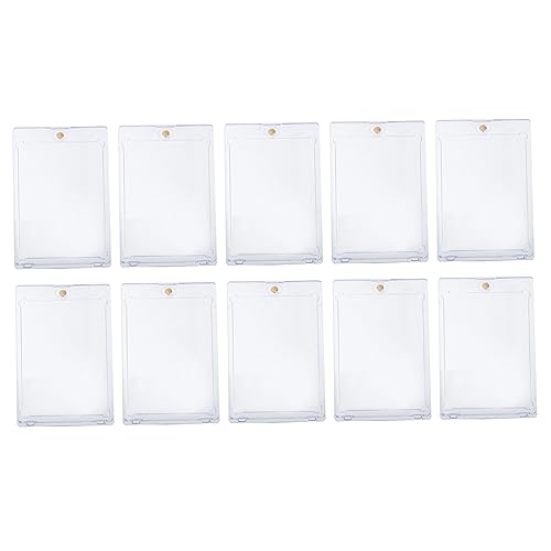 Supvox 10 Stück Magnetkartenbox Spielkartenhalter Sammelkartenhüllen Handelskartenspeicher Magnethalter Fall Kartenhalter für Spielkarten Magnetischer Kartenclip Plastik Supvox 10 Stück Magnetkartenbox Spielkartenhalter Sammelkartenhüllen Handelskartenspeicher Magnethalter Fall Kartenhalter für Spielkarten Magnetischer Kartenclip Plastik von Supvox