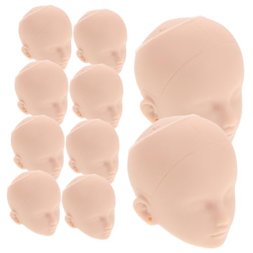 Supvox 10stücke Schminkköpfe Aus Kunststoff Praktische Übungsköpfe Für Make-up Dekorative Puppenköpfe Ohne Augenöffnungen Für DIY Bastelprojekte Und Puppenherstellung Supvox 10stücke Schminkköpfe Aus Kunststoff Praktische Übungsköpfe Für Make-up Dekorative Puppenköpfe Ohne Augenöffnungen Für DIY Bastelprojekte Und Puppenherstellung von Supvox