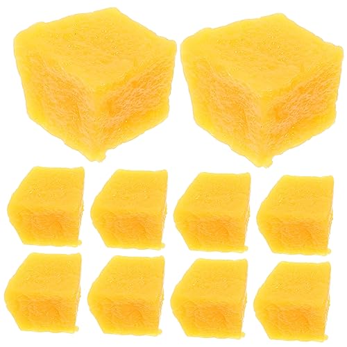 Supvox 10 Stück Mango -Blockmodell Party Fälschung Scheibe geschnitten realistisch deko Modell mit gefälschten Früchten künstliche Früchte Mangosteens PVC Yellow Supvox 10 Stück Mango -Blockmodell Party Fälschung Scheibe geschnitten realistisch deko Modell mit gefälschten Früchten künstliche Früchte Mangosteens PVC Yellow von Supvox