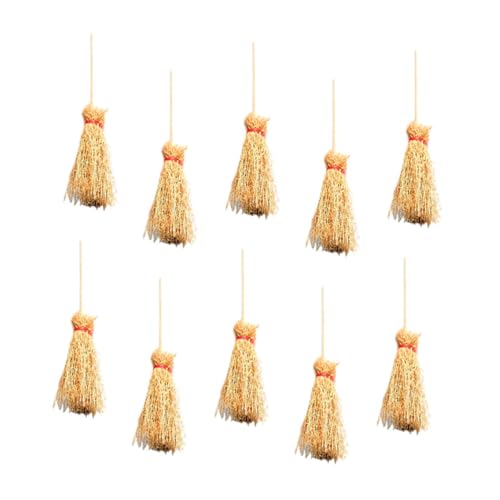 Supvox 10 Stück Mini-Besen-Modell Mini-Besen- Miniatur-Bastelzubehör Minature Besen Mini-Hausbesen Puppenhaus Miniaturbesen Miniatur-Handbesen Miniaturhauszubehör Buche Khaki Supvox 10 Stück Mini-Besen-Modell Mini-Besen- Miniatur-Bastelzubehör Minature Besen Mini-Hausbesen Puppenhaus Miniaturbesen Miniatur-Handbesen Miniaturhauszubehör Buche Khaki von Supvox