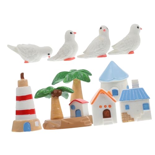 Supvox 10 Stück Miniatur Dekorationsset Teilig Mikro Landschaftsfiguren für Puppenhaus Stranddeko Realistische Details für Kreative Tisch und Gartendekoration Supvox 10 Stück Miniatur Dekorationsset Teilig Mikro Landschaftsfiguren für Puppenhaus Stranddeko Realistische Details für Kreative Tisch und Gartendekoration von Supvox
