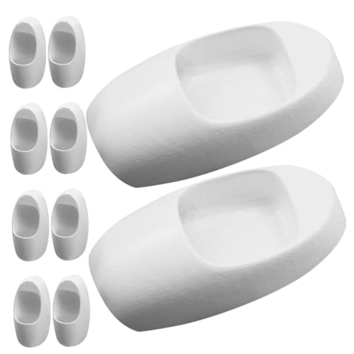 Supvox 10 Stück Miniatur Urinal Für Ausstellungsdekor Mini Urinal Zum Basteln Puppenhaus Mini Toilette Maßstabsgetreues Modell Supvox 10 Stück Miniatur Urinal Für Ausstellungsdekor Mini Urinal Zum Basteln Puppenhaus Mini Toilette Maßstabsgetreues Modell von Supvox