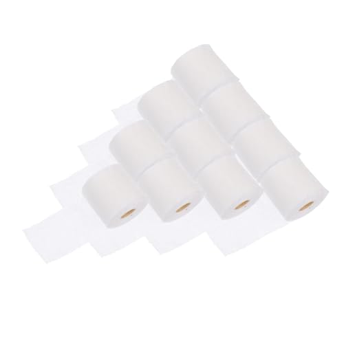 Supvox 10 Stück Miniatur-modellröhrenpapier Miniaturen Puppe Bad Toilettenpapier Miniaturmodell Miniatur-zubehör Miniaturornament Plastik Rosa von Supvox