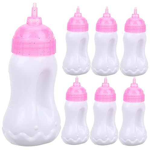 Supvox 10 Stück Nuckelflasche Fütterungszubehör für Babypuppen gefälschte Babyflaschen für kinderspielzeug Toys Babypuppenflaschen für Mädchen Miniaturflaschen Sport Supvox 10 Stück Nuckelflasche Fütterungszubehör für Babypuppen gefälschte Babyflaschen für kinderspielzeug Toys Babypuppenflaschen für Mädchen Miniaturflaschen Sport von Supvox