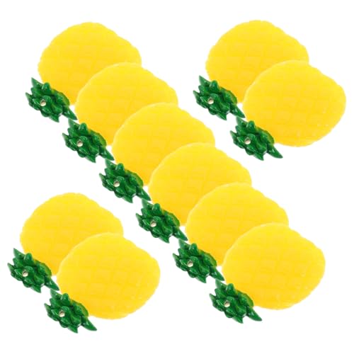 Supvox 10 Stück Obstmodell Heimdekoration Ananas Obst Simulation Künstliche Lebensmittel Zur Anzeige Simuliertes Obst Gefälschtes Obstdekor Künstliches Dekoratives Obst von Supvox