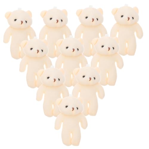Supvox 10 Stück Pendellanzpuppe kuschelbären Little Bear plüschbär mini teddybären Kinderzimmer Dekoration Partygeschenke tragen ausgestopft Bär Plüsch Minibären Stoff Beige Supvox 10 Stück Pendellanzpuppe kuschelbären Little Bear plüschbär mini teddybären Kinderzimmer Dekoration Partygeschenke tragen ausgestopft Bär Plüsch Minibären Stoff Beige von Supvox