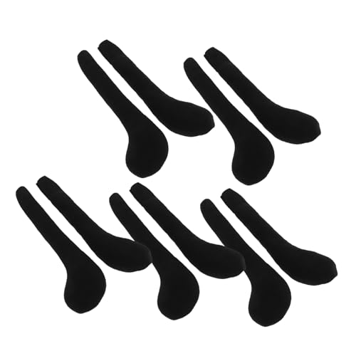 Supvox 10 Stück Plüschpuppenfüße Babypuppen -Outfits Zubehör für Babypuppen Prinzessinnenpuppen amerikanisches Puppenzubehör Zubehör für echte Babypuppen Mini-Fingerpuppen Stoff Schwarz Supvox 10 Stück Plüschpuppenfüße Babypuppen -Outfits Zubehör für Babypuppen Prinzessinnenpuppen amerikanisches Puppenzubehör Zubehör für echte Babypuppen Mini-Fingerpuppen Stoff Schwarz von Supvox