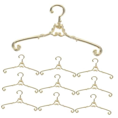 Supvox 10 Stück Puppenaufhänger Mini Kleiderständer Winzige Hausaufhänger Puppen Aufhänger Kleiderbügel Für Puppen Aus Metall Puppenkleiderbügel Aus Metall Legierung Golden Supvox 10 Stück Puppenaufhänger Mini Kleiderständer Winzige Hausaufhänger Puppen Aufhänger Kleiderbügel Für Puppen Aus Metall Puppenkleiderbügel Aus Metall Legierung Golden von Supvox