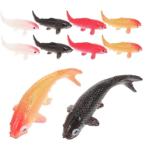 Supvox 10 Stück Puppenhaus-Modell Fisch Miniaturen Zubehör Coy Fish Mini- Zahlen Puppenhaus Für Winzig Lebensecht Realistisch Figur Suchen Plastik Supvox 10 Stück Puppenhaus-Modell Fisch Miniaturen Zubehör Coy Fish Mini- Zahlen Puppenhaus Für Winzig Lebensecht Realistisch Figur Suchen Plastik von Supvox