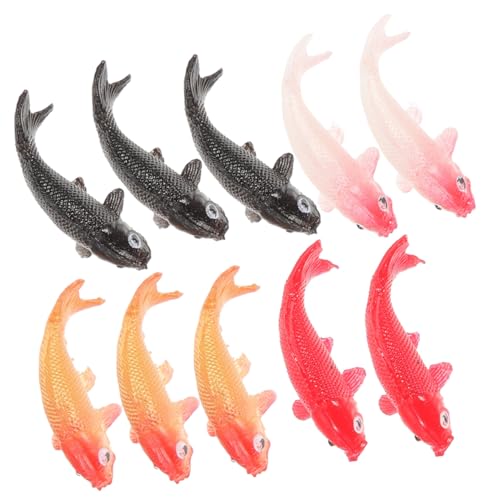 Supvox 10 Stück Puppenhaus-Modell Simulieren Winzig Schwebend Realistisch Simulation Miniatur Klein Mikro Figur Künstlich Mini-Aquarium Tank Ornament Fisch Zeug Plastik Supvox 10 Stück Puppenhaus-Modell Simulieren Winzig Schwebend Realistisch Simulation Miniatur Klein Mikro Figur Künstlich Mini-Aquarium Tank Ornament Fisch Zeug Plastik von Supvox