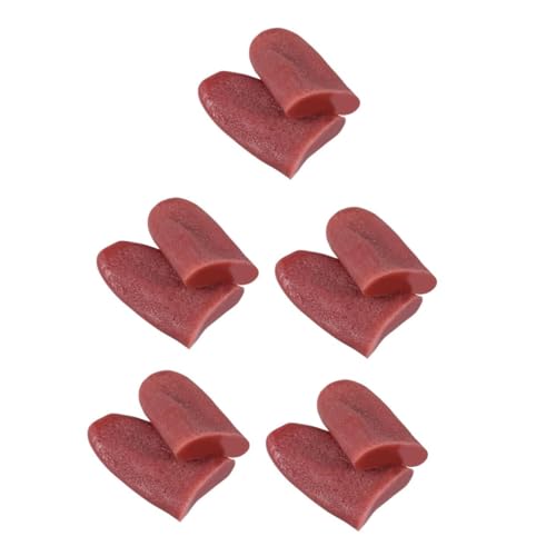 Supvox 10 Stück Realistische Dehnbare Zungenmodelle aus TPR Material Detailgetreue Trickrequisiten für Halloween Aprilscherz Fasching und Cosplay Lebensechte Künstliche Zungen für Supvox 10 Stück Realistische Dehnbare Zungenmodelle aus TPR Material Detailgetreue Trickrequisiten für Halloween Aprilscherz Fasching und Cosplay Lebensechte Künstliche Zungen für von Supvox