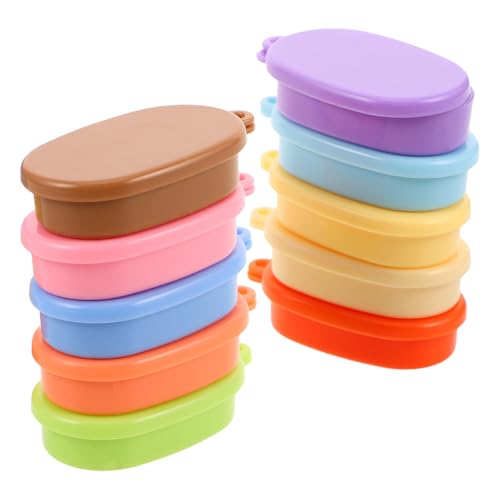 Supvox 10 Stück Realistische Lunchboxen für Puppenstuben zur Dekoration von Küchen und DIY Szenen Miniaturwelten Supvox 10 Stück Realistische Lunchboxen für Puppenstuben zur Dekoration von Küchen und DIY Szenen Miniaturwelten von Supvox