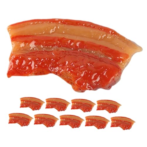 Supvox 10 Stück Simulierter Schweinebauch vorgeben real Rollenspiel Essen Küchendekor gefälschtes Lebensmittelmodell kleines Kunstfleischornament Harz Supvox 10 Stück Simulierter Schweinebauch vorgeben real Rollenspiel Essen Küchendekor gefälschtes Lebensmittelmodell kleines Kunstfleischornament Harz von Supvox